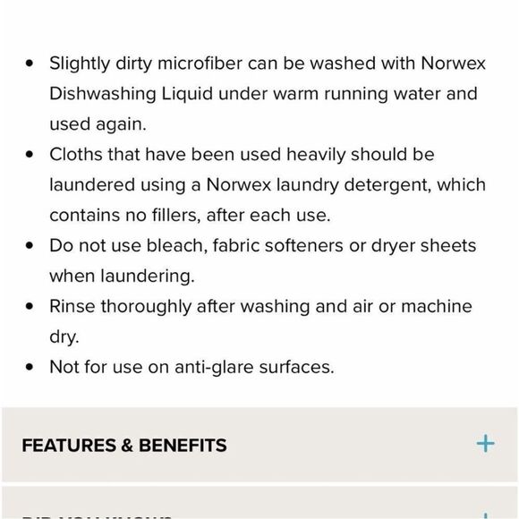 Norwex Window Cloth Puzzle Pieces Limited Edition NWT - Picture 9 of 11